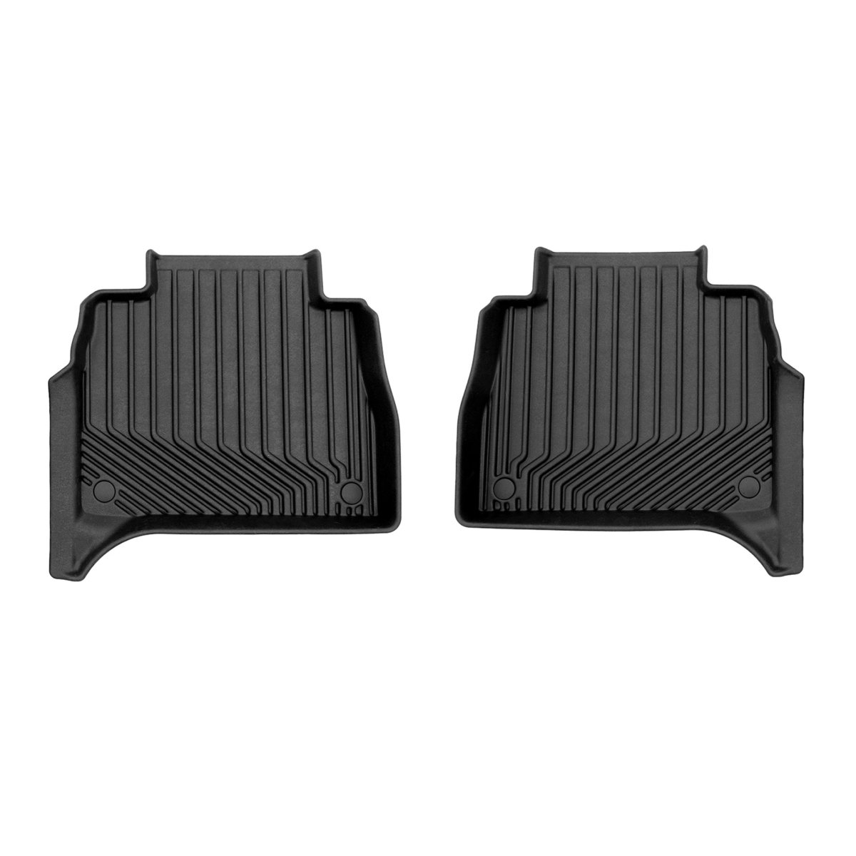 Mercedes GLE Floor Mats - Second Row - Omac - 3D Texan Premium TPE - Black - 2018 Mercedes GLE Floor Mats - Second Row - Omac - 3D Texan Premium TPE - Black - 2018